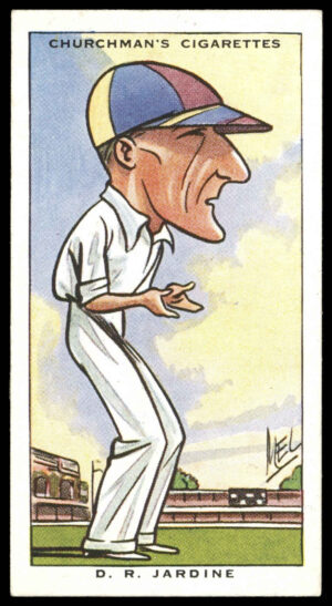 Churchman - 'Sporting Celebrities' (1931) - #17 - D.R. Jardine (Cricket)