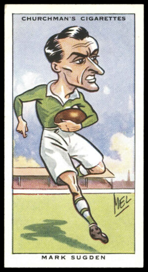 Churchman - 'Sporting Celebrities' (1931) - #28 - Mark Sugden (Rugby)
