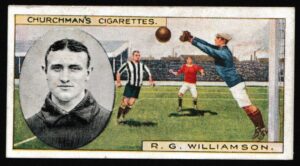 Churchman - 'Footballers' (1914) - #14 - R.G. Williamson (Middlesbrough)