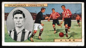 Churchman - 'Footballers' (1914) - #20 - A. Lee (Southampton)