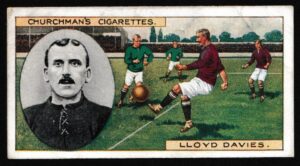 Churchman (W.A. & A.C) - 'Footballers' (1914) - Card #24 - Lloyd Davies (Northampton Town)