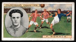 Churchman - 'Footballers' (1914) - #25 - Francis Womack (Birmingham)