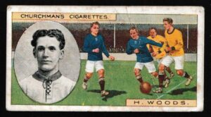 Churchman (W.A. & A.C) - 'Footballers' (1914) - Card #41 - H. Woods (Norwich City)