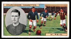 Churchman - 'Footballers' (1914) - #46 - W. Reid (Glasgow Rangers)