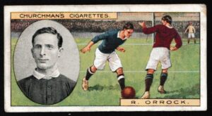 Churchman - 'Footballers' (1914) - #47 - R. Orrock (Falkirk)