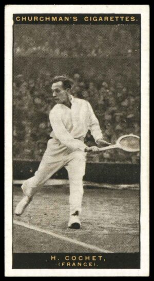 Churchman - 'Lawn Tennis' (1928) - H. Cochet