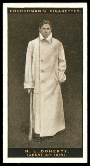 Churchman - 'Lawn Tennis' (1928) - H.L. Doherty