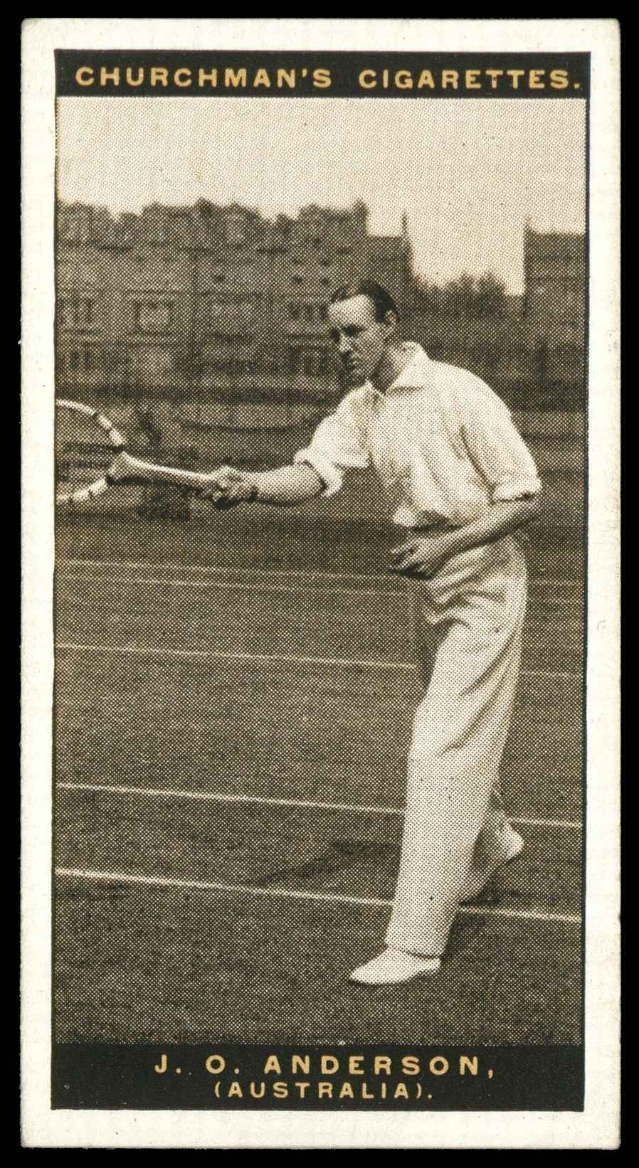 Churchman - 'Lawn Tennis' (1928) - J.O. Anderson Churchman - 'Lawn Tennis' (1928) - J.O. Anderson