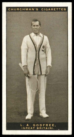 Churchman - 'Lawn Tennis' (1928) - L.A. Godfree