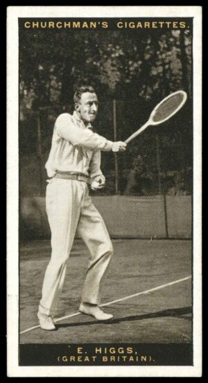 Churchman - 'Lawn Tennis' (1928) - E. Higgs