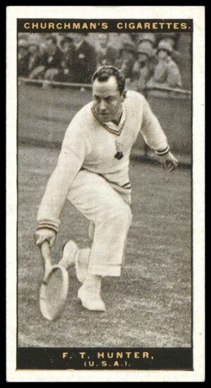 Churchman - 'Lawn Tennis' (1928) - F.T. Hunter