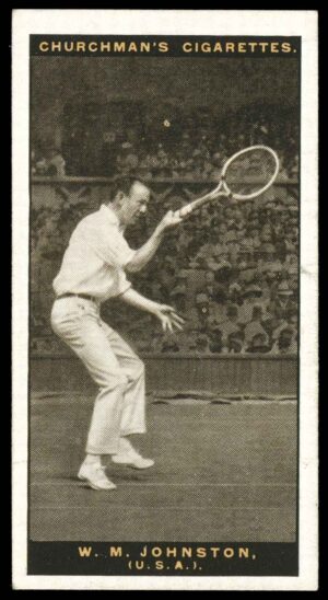 Churchman - 'Lawn Tennis' (1928) - W.M. Johnston