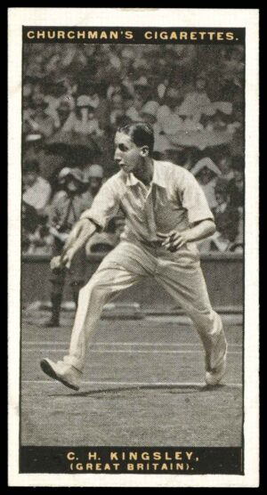 Churchman - 'Lawn Tennis' (1928) - C.H. Kingsley