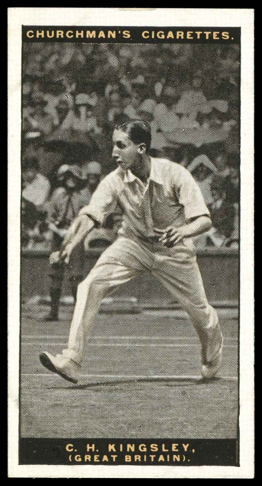 Churchman - 'Lawn Tennis' (1928) - C.H. Kingsley Churchman - 'Lawn Tennis' (1928) - C.H. Kingsley