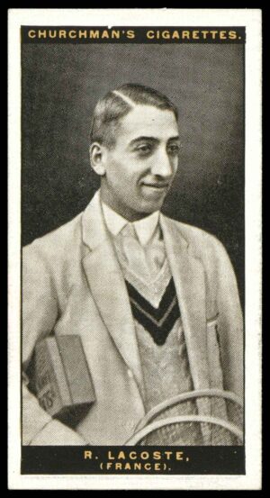 Churchman - 'Lawn Tennis' (1928) - R. Lacoste