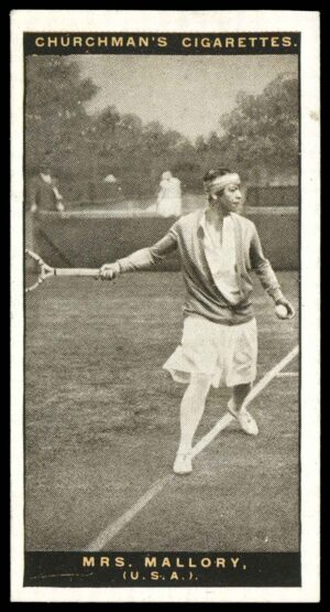 Churchman - 'Lawn Tennis' (1928) - Mrs. Mallory