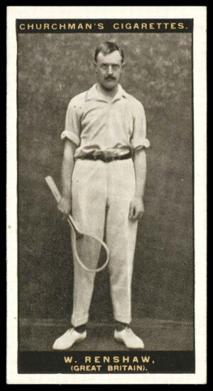 Churchman - 'Lawn Tennis' (1928) - W. Renshaw