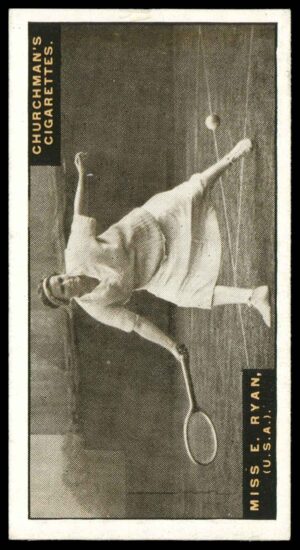 Churchman - 'Lawn Tennis' (1928) - Miss E. Ryan