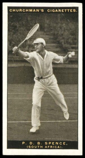 Churchman - 'Lawn Tennis' (1928) - P.D.B. Spence