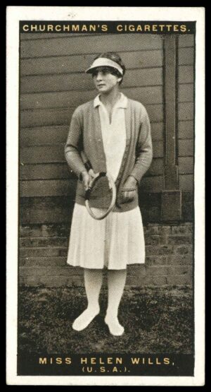 Churchman - 'Lawn Tennis' (1928) - Miss Helen Wills