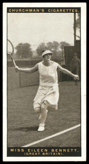 Churchman - 'Lawn Tennis' (1928) - Miss Eileen Bennett