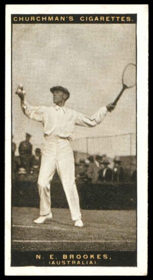 Churchman - 'Lawn Tennis' (1928) - N.E. Brookes