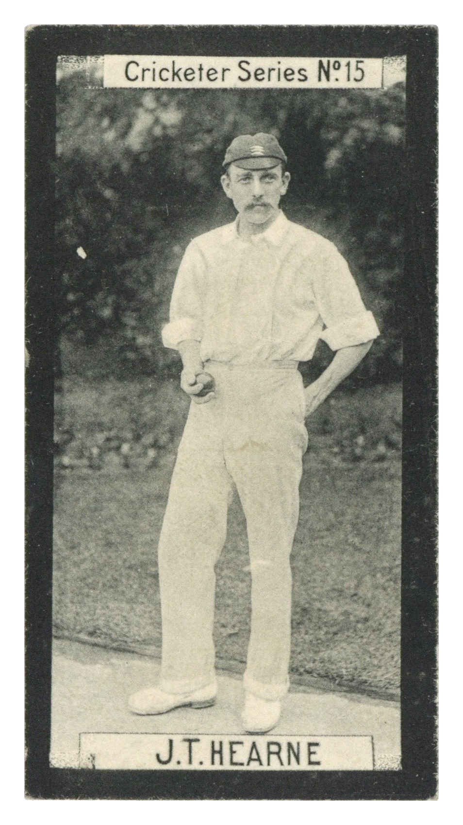 Clarke - 'Cricketer Series' (1901) - J.T. Hearne (Middlesex) Clarke - 'Cricketer Series' (1901) - J.T. Hearne (Middlesex)