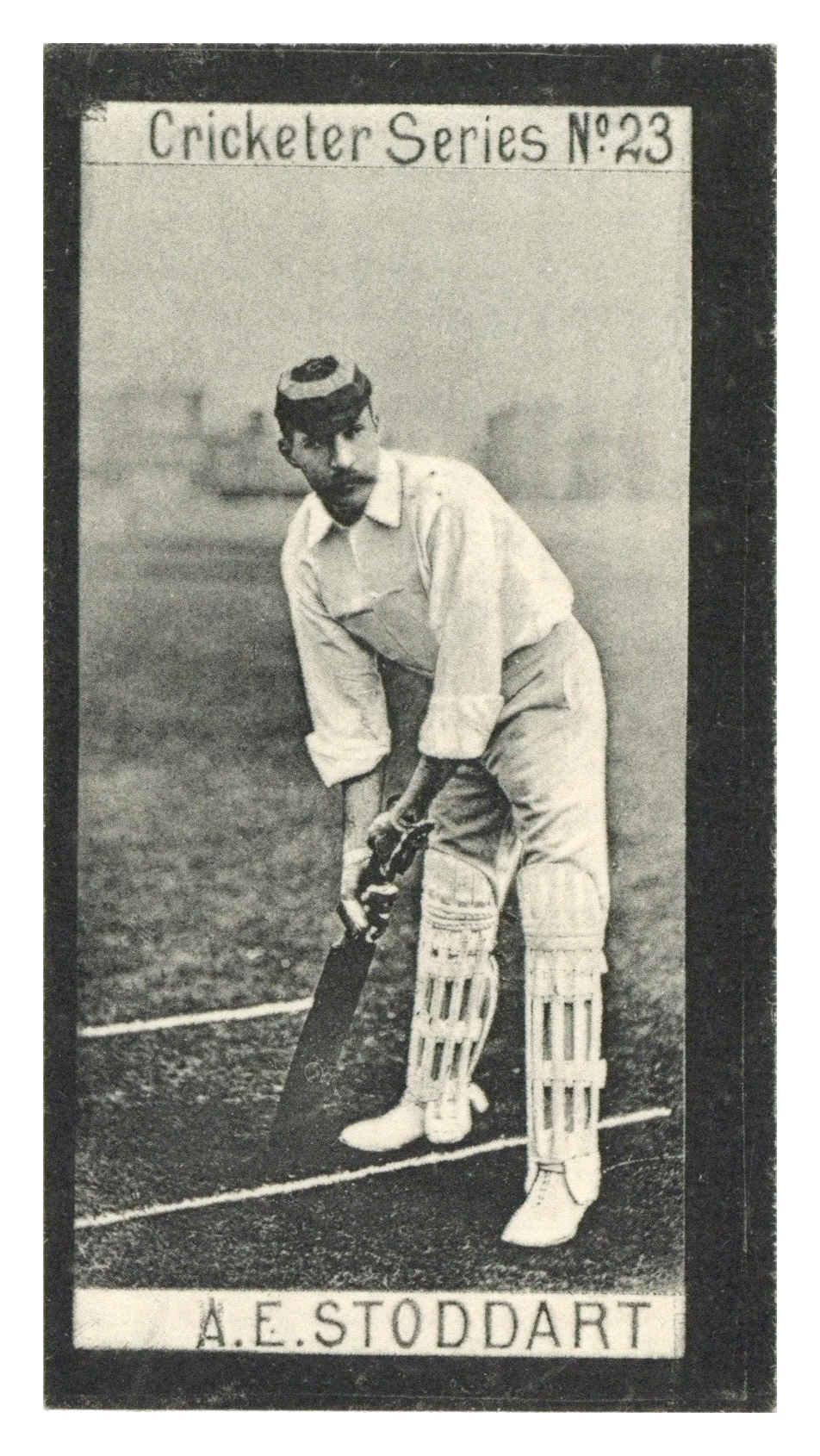 Clarke - 'Cricketer Series' (1901) - A.E. Stoddart (Middlesex) Clarke - 'Cricketer Series' (1901) - A.E. Stoddart (Middlesex)