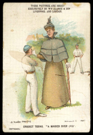 Clarke - 'Cricket Terms' (c1900) - A Maiden Over