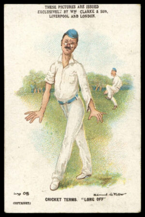 Clarke - 'Cricket Terms' (c1900) - Long Off