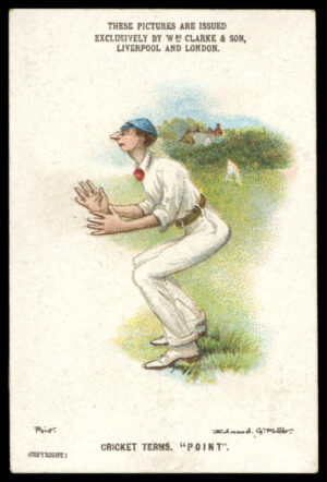 Clarke - 'Cricket Terms' (c1900) - Point