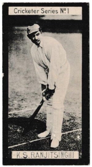 Clarke (Wm) - 'Cricketer Series' (1901)  - Card #1 - K.S. Ranjitsinghi