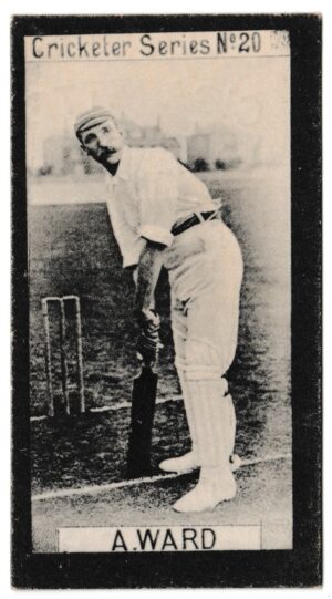 Clarke (Wm) - 'Cricketer Series' (1901) - Card #20 - A. Ward (Lancashire)