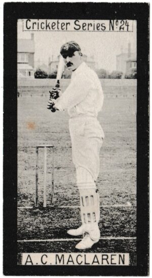 Clarke - 'Cricketer Series' (1901) - A.C. MacLaren (Lancashire)