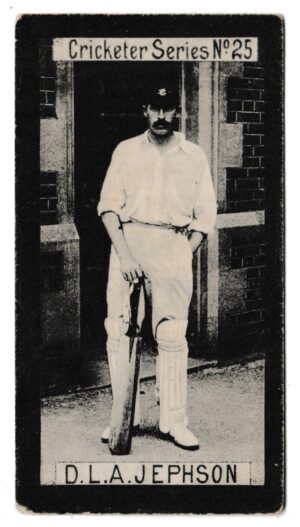 Clarke (Wm) - 'Cricketer Series' (1901) - Card #25 - D.L.A. Jephson (Surrey)