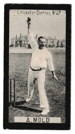Clarke - 'Cricketer Series' (1901) - A. Mold (Lancashire)