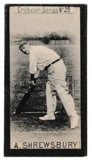 Clarke (Wm) - 'Cricketer Series' (1901) - Card #29 - A. Shrewsbury (Nottinghamshire)