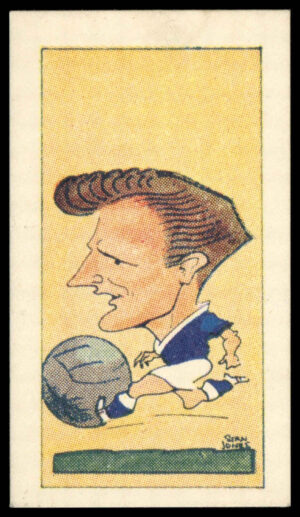 Clevedon - 'Famous Footballers' #27 - Mervyn Jones (Scunthorpe) (1961)