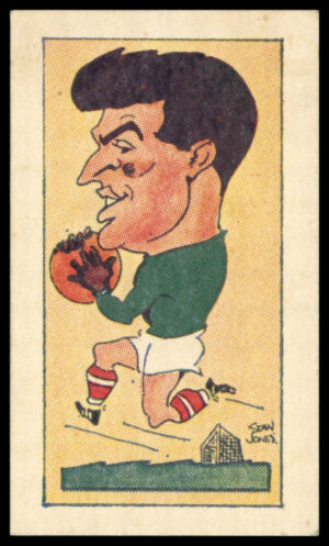 Clevedon - 'Famous Footballers' #39 - Willie Duff (Charlton Athletic) (1961)
