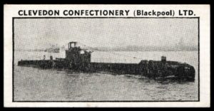 Clevedon Confectionery - 'British Ships' Card #22 - H.M.S. Tally Ho! Clevedon Confectionery - 'British Ships' Card #22 - H.M.S. Tally Ho!