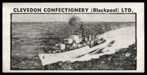 Clevedon Confectionery - 'British Ships Card #39 - H.M.S. Duchess Clevedon Confectionery - 'British Ships Card #39 - H.M.S. Duchess