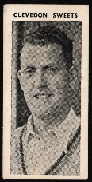 Clevedon - 'Famous Cricketers (50)' (c1960) - Cliff Gladwin (Derbyshire)