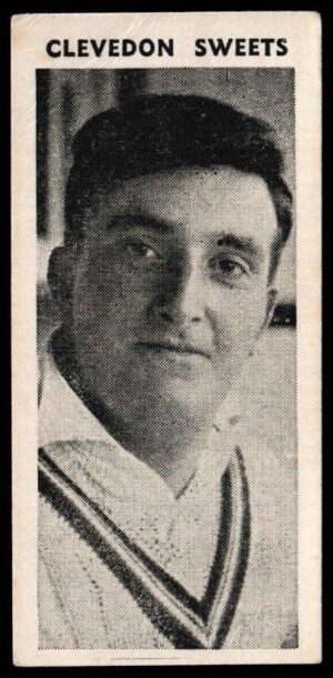 Clevedon - 'Famous Cricketers (50)' (c1960) - B.D. Wells (Glocs)