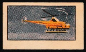 Clevedon Confectionery - 'Famous International Aircraft' (1963) - Card #43 - Westland Widgeon Clevedon Confectionery - 'Famous International Aircraft' (1963) - Card #43 - Westland Widgeon
