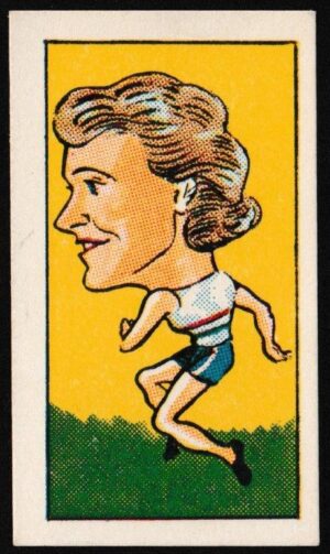 Clevedon Confectionery - 'International Sporting Stars' (1960) - Dorothy Shirley Clevedon Confectionery - 'International Sporting Stars' (1960) - Dorothy Shirley