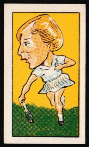 Clevedon Confectionery - 'International Sporting Stars' (1960) - Card #14 - Christine Trueman Clevedon Confectionery - 'International Sporting Stars' (1960) - Card #14 - Christine Trueman