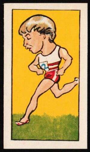 Clevedon Confectionery - 'International Sporting Stars' (1960) - Card #32 - Maty Bignall Clevedon Confectionery - 'International Sporting Stars' (1960) - Card #32 - Maty Bignall