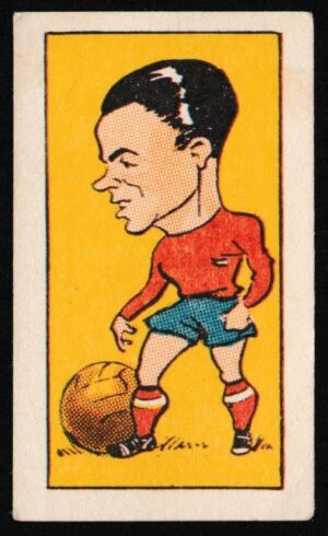 Clevedon Confectionery - 'International Sporting Stars' (1960) - Card #43 - Luis Suarez (Barcelona) Clevedon Confectionery - 'International Sporting Stars' (1960) - Card #43 - Luis Suarez (Barcelona)