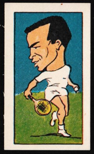 Clevedon Confectionery - 'International Sporting Stars' (1960) - Card #44 - Alex Olmedo Clevedon Confectionery - 'International Sporting Stars' (1960) - Card #44 - Alex Olmedo