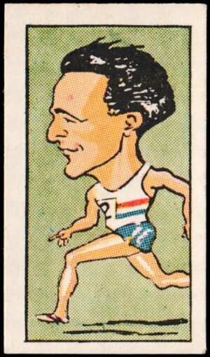 Clevedon Confectionery - 'International Sporting Stars' (1960) - Card #7 - 0 Clevedon Confectionery - 'International Sporting Stars' (1960) - Card #7 - 0